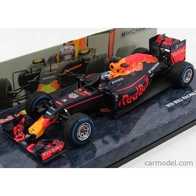 Minichamps Red bull F1 Rb12 Tag Heuer N 3 Brazilian Gp 2016 D.ricciardo Matná modrá červená žltá 1:43