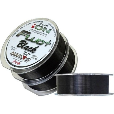 AWA-Shima Ion Power Fluo+ Black 2x300 m 0,234 mm 7,1 kg – Zboží Dáma