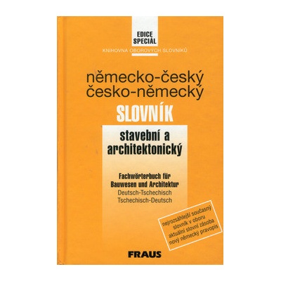 Německo-český, česko-německý slovník stavební a architektury