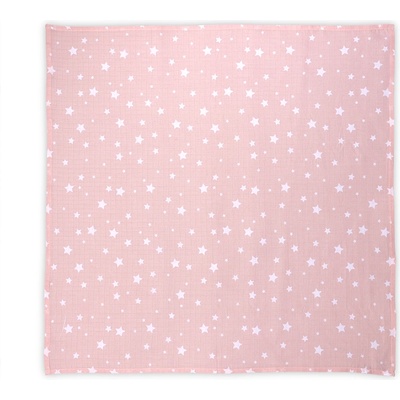 ПАМУЧНА ПЕЛЕНА 80/80 СМ rose with stars (3800166103976)