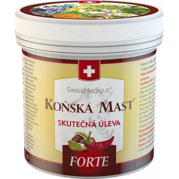 Swissmedicus Koňská mast Forte hřejivá 500 ml