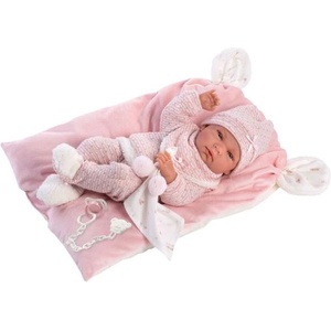 Llorens 73860 NEW BORN МОМИЧЕ - реалистична кукла бебе с цяло винилово тяло - 40см (4-73860)