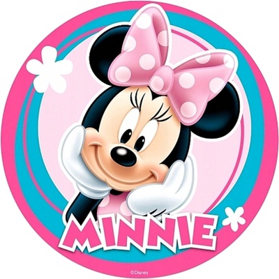 Jedlý papír MINNIE - ZAKOUKANÁ ● Určení: Obrázek na dort – Hledejceny.cz