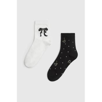 Image 1 of Moodo Чорапи 2 опаковки Moodo Moodo | Cheren | ЖЕНИ | 37-40