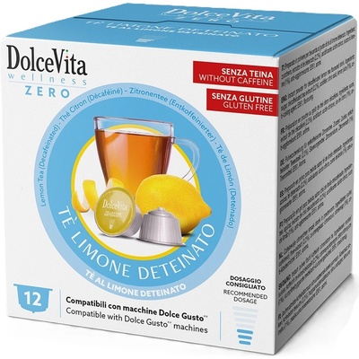 Dolce Vita Чай Dolce Vita Deteinato с лимон за Dolce Gusto 12 капсули