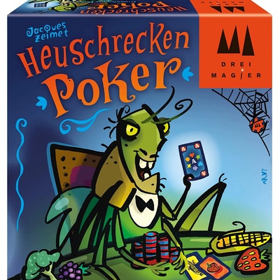 Drei Magier Spiele Настолна игра Grasshopper Poker - парти (40893)