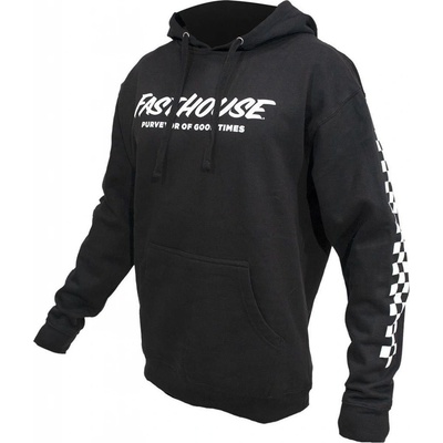 Fasthouse Youth Logo Hooded Pullover Black