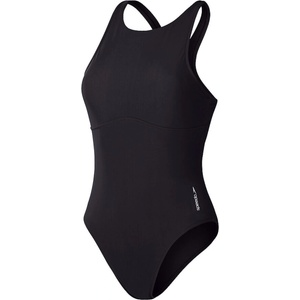 Speedo solid highneck one piece anthracite xxl - uk40
