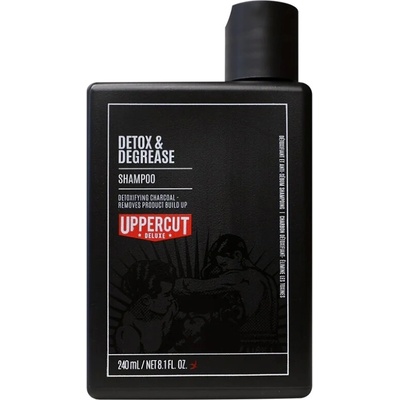 Hĺbkovo čistiaci šampón na vlasy UPPERCUT Deluxe Detox & Degrease shampoo 240 ml