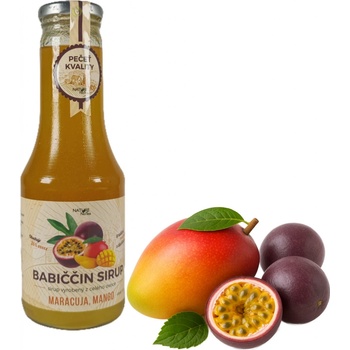 Nature Notea Babiččin sirup Maracuja & Mango 0,5 l