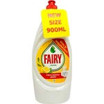 Fairy препарат за измиване на съдове, 900мл, Лимон