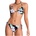 Roxy Дамски комплект бикини Roxy Women's PT Essentials Tiki Classic TS Bikini - Anthracite Spring Charming (150-6335-0112)
