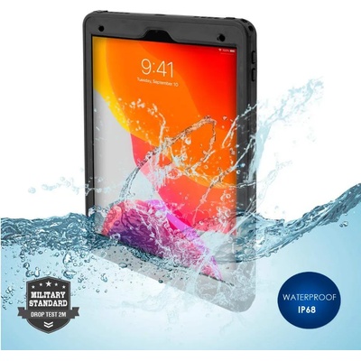 4smarts Rugged Case Active Pro STARK - ударо и водоустойчив калъф за iPad 7 (2019), iPad 8 (2020) (черен)
