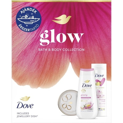 Dove Подаръчен комплект Dove Glow с керамичен държач за бижута (65232409)