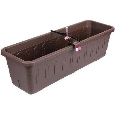 Plastkon Fantazie Smart samozavlažovací truhlík hnědá délka 60 cm