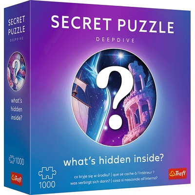 TREFL Premium Plus Secret Puzzle Hlboký ponor 1000 dielov