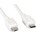 Roline Кабел Roline 11.99. 8753, от USB micro B(5-pin) към USB micro A(м), 1.8m, бял, 480 Mbit/s (11.99.8753)