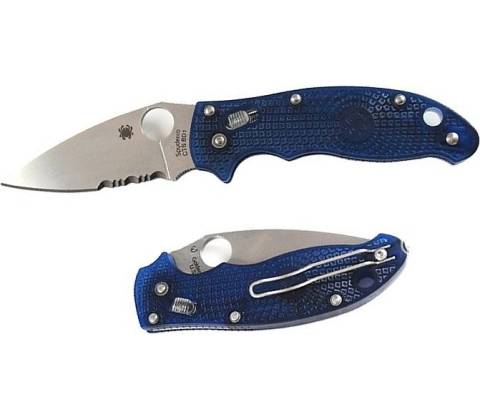 Spyderco C101PBL2 Manix2 Translucent