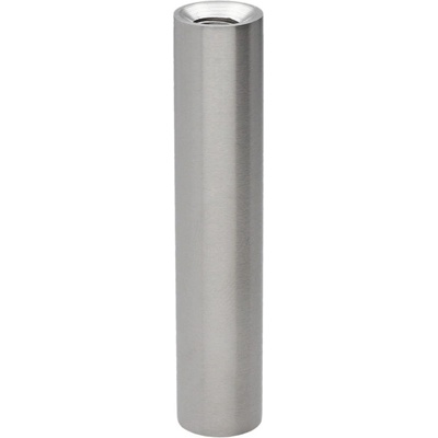 Čep (vnější závit M8x25 mm - vnitřní závit M6, ø 14 mm, L: 68 mm), broušená nerez K320 / AISI304