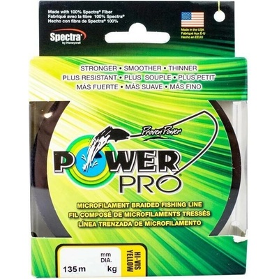 PowerPro šňůra Žlutá 135m 0,13mm 8kg