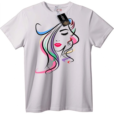 NOONEBRAND Тениска Цветна Абстрактна Жена - XS, White