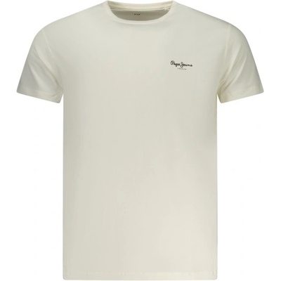 Pepe Jeans Тениска с къс ръкав за мъже pepe jeans, Размер s, Цвят Бял (pm5010180originalbasic3n_bi803)