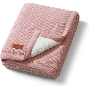 Babyono Бебешко одеяло с пухкава подплата BabyOno - 75 x 100 cm, розово (5901435417614) - baby