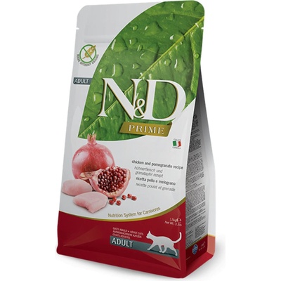 N&D Cat Prime GF Adult Chicken & Pomegranate 3 x 5 kg