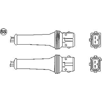 Lambda sonda NGK OZA527-E3