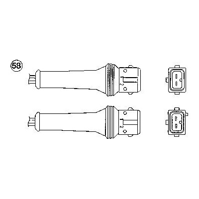 Lambda sonda NGK OZA527-E3