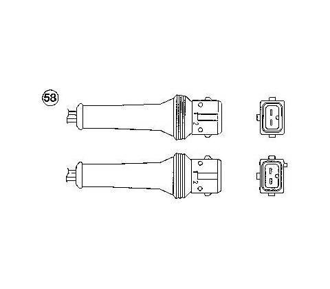 Lambda sonda NGK OZA527-E3