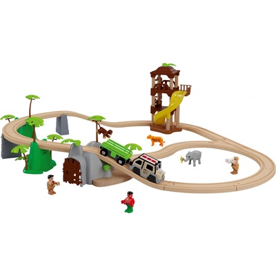 Playtive Železničná súprava džungľa/osobný vlak