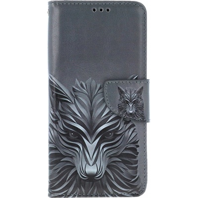 Pouzdro TopQ Samsung A52s 5G knížkové Vlk