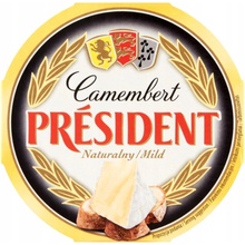 Président Camembert prírodný plnotučný syr 120 g