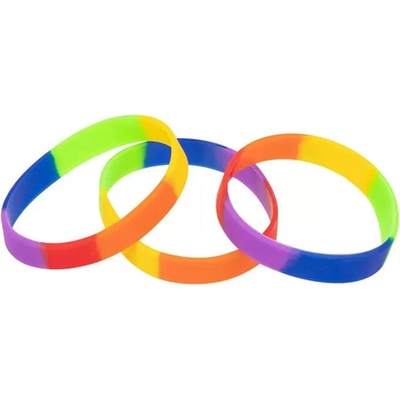 PRIDE - lgbt flag silicone bracelet
