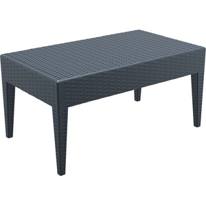 Bogdan Furniture Am Пластмасова маса Маями 92/53/45h антрацит
