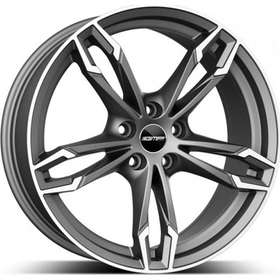 GMP DEA 8,5x19 5x120 ET50 anthracite diamond