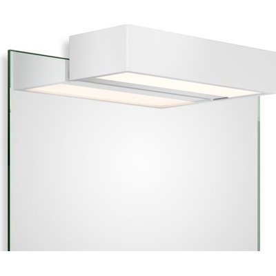 DECOR WALTHER Лампа над огледалото Box Clip On LED 2700K 25 см бяло-матова (0420250)