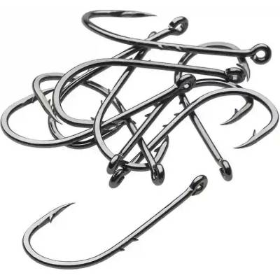 Kinetic Baitholder Single Hook Black vel.4 10 ks