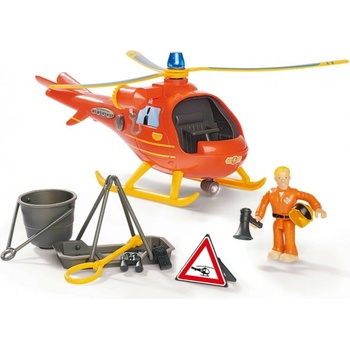 Simba 109251077 Požiarnik Sam vrtuľník Wallaby s figúrkou Toma