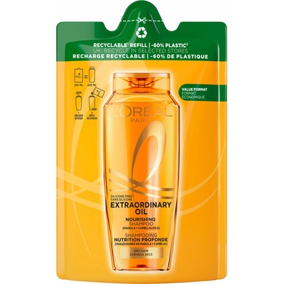 L'Oréal Paris Elseve Extraordinary oil náhradná náplň do šampónu 250 ml
