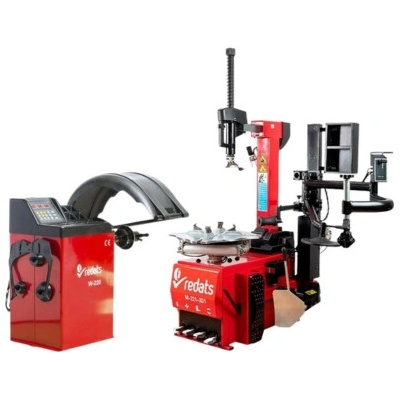 Redats Zvýhodnený set pre pneuservis - vyvažovačka W-220 a vyzúvačka M221 3D-1