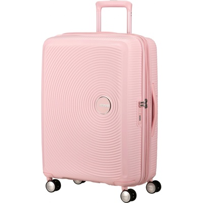 American Tourister Střední A. T. Soundbox Pastel Pink 81 l