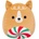 Jazwares Джинджифилово корги Луис, 13 см (SQXM01240)