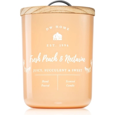 DW HOME Farmhouse Fresh Peach & Nectarine ароматна свещ 428 гр