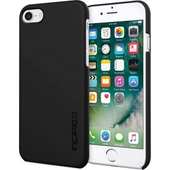 Incipio Feather Case - тънък поликарбонатов кейс за iPhone 8, iPhone 7 (черен)