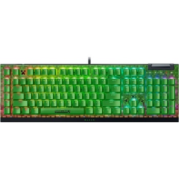 Razer BlackWidow V4 X Green Switch Minecraft Edition RZ03-04704100-R3M1