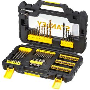 STANLEY - Комплект от 76 части - битове, свредла и вложки STA88544-XJ (STA88544-XJ)