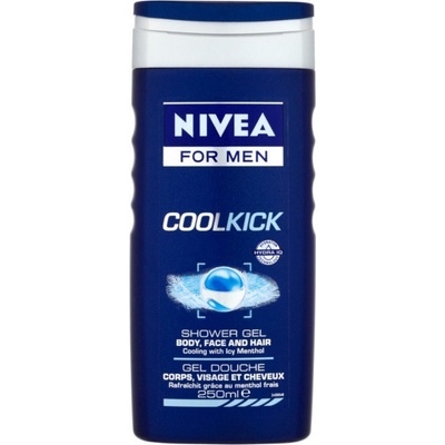 Nivea Men Cool Kick sprchový gél 250 ml