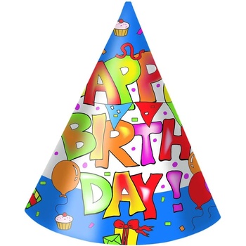 Image 1 of Procos Шапчици Happy Birthday 6 бр
